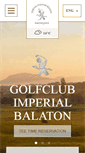 Mobile Screenshot of golfclubimperial.hu